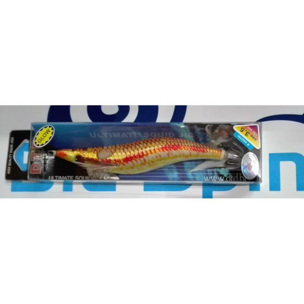 DTD Squid Jig REAL FISH Oita GLOW SOUND EFFECT Size: 3.5 100mm