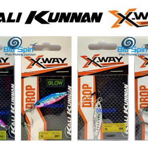 Kali Kunnan X-Way Drop Metal mini Jig Light Jigging 7~10g